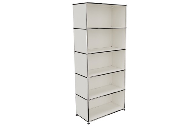Libreria USM Haller L1xH5 bianco