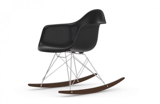 Sedia a dondolo VITRA Eames Plastic Chair RAR