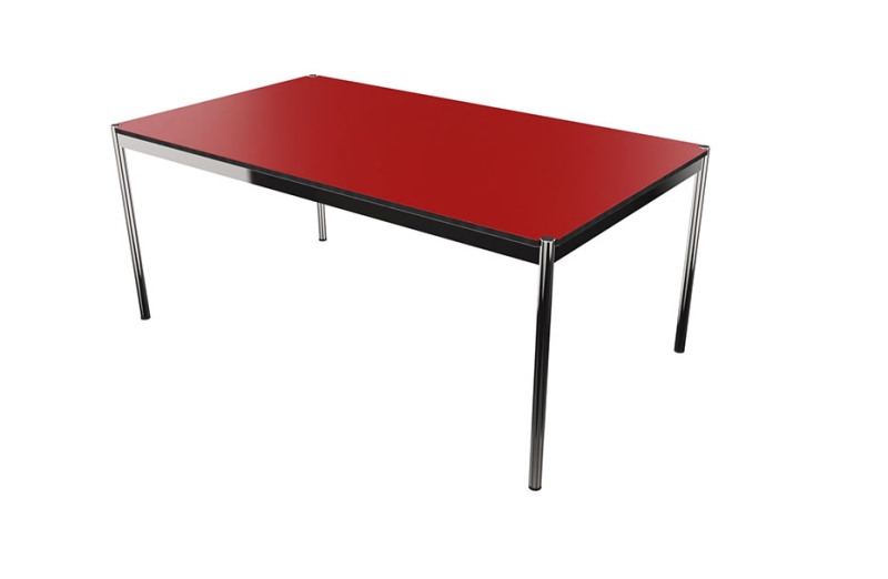Tavolo USM Haller rosso 1750x1000 mm